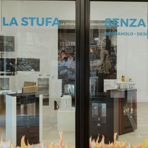 lastufasenzacannafumaria-italprogress-showroom-jesi La Stufa Senza Canna Fumaria nello showroom ItalProgress di Jesi (AN)